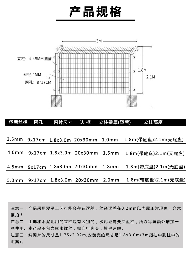 框架護(hù)欄 廣州都有什么尺寸